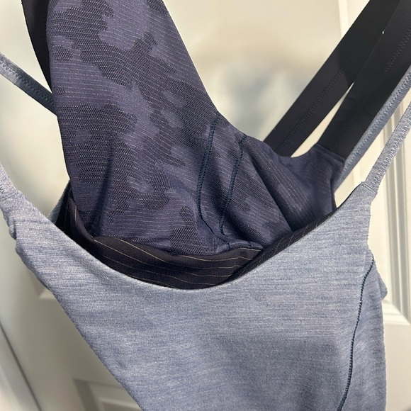 Lululemon Run for the Gold Tank Size 8 Blue Camo - Picture 3 of 6